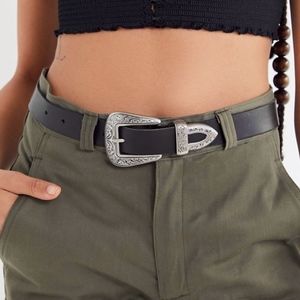 Urban Outfitters Black Leather Belt
